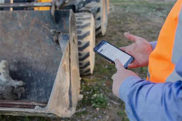 Construction risk assessment with business management software