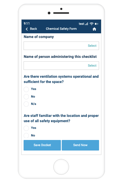 chemical hazard form template