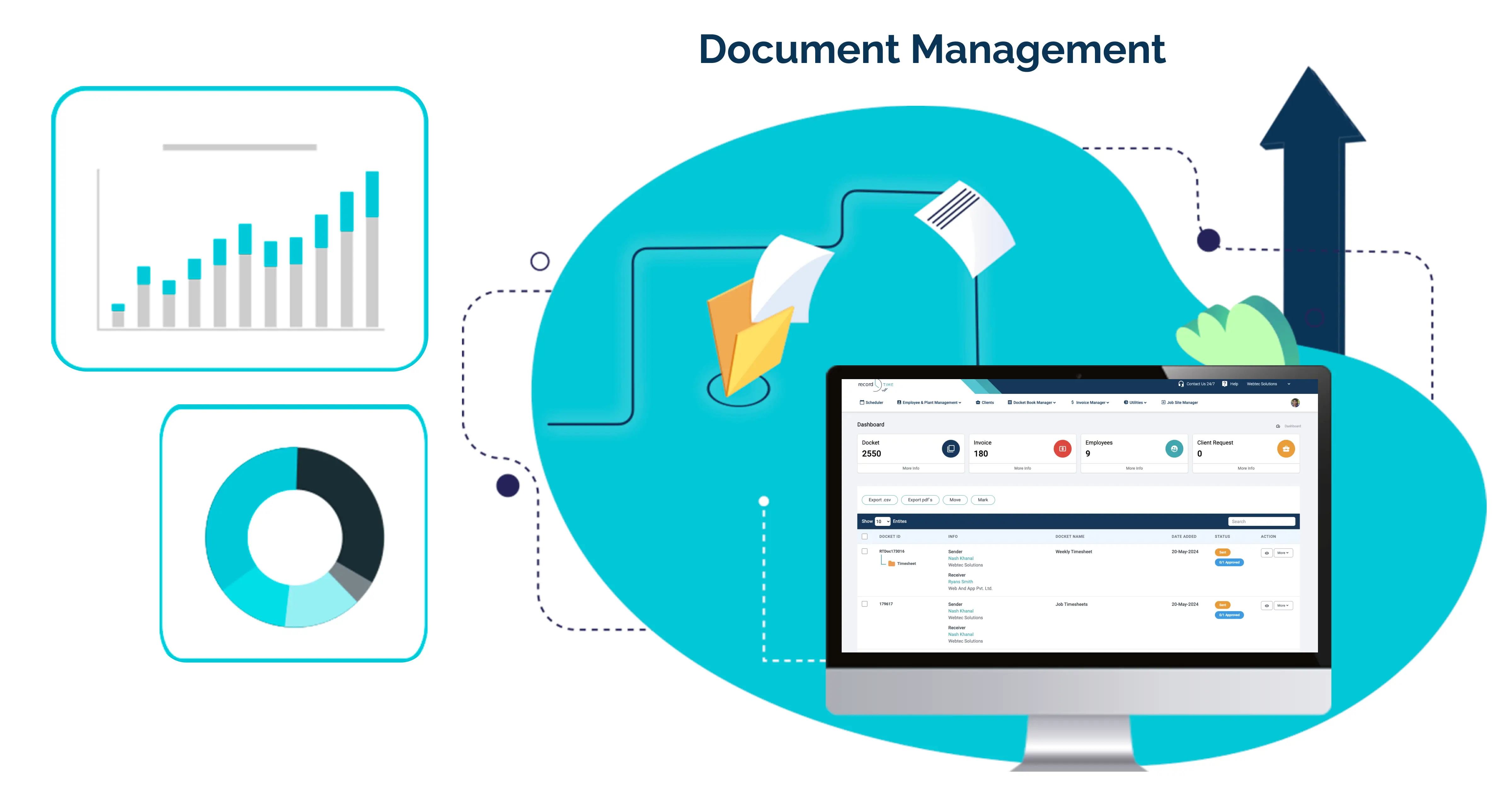 Document management for businesses