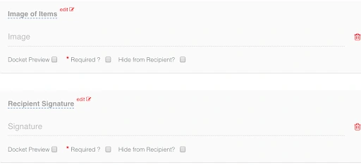 delivery confirmation with your digital signature