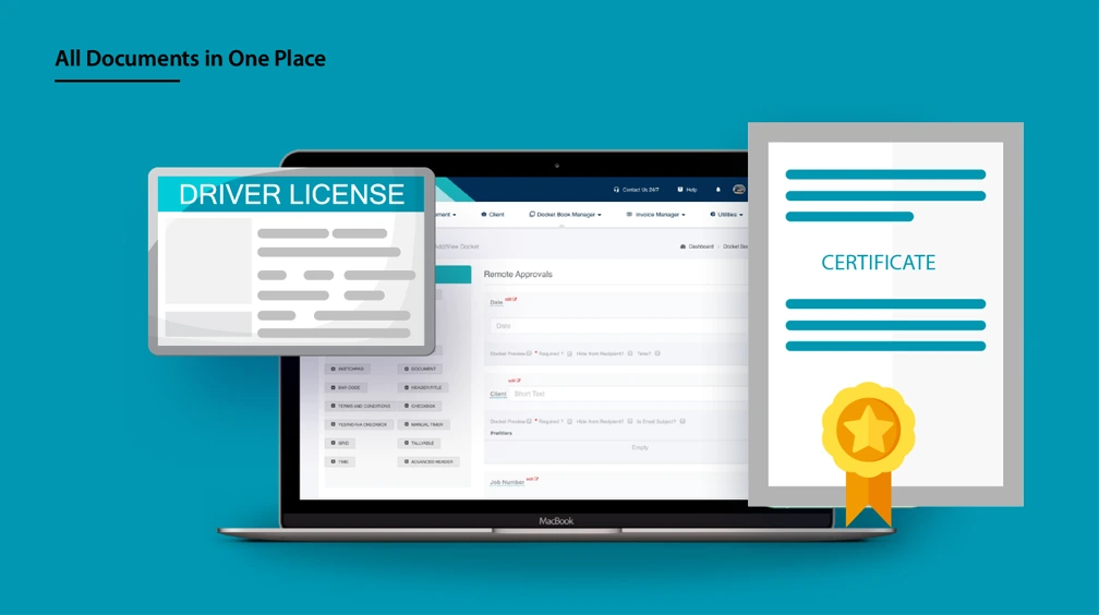 add all your licenses and qualifications in one place