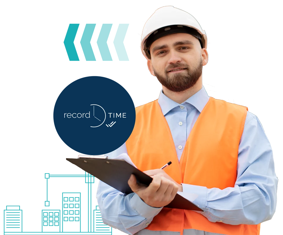 jobsite management using record time for smooth operation