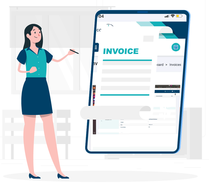 generate professional digital invoices and obtain remote approvals