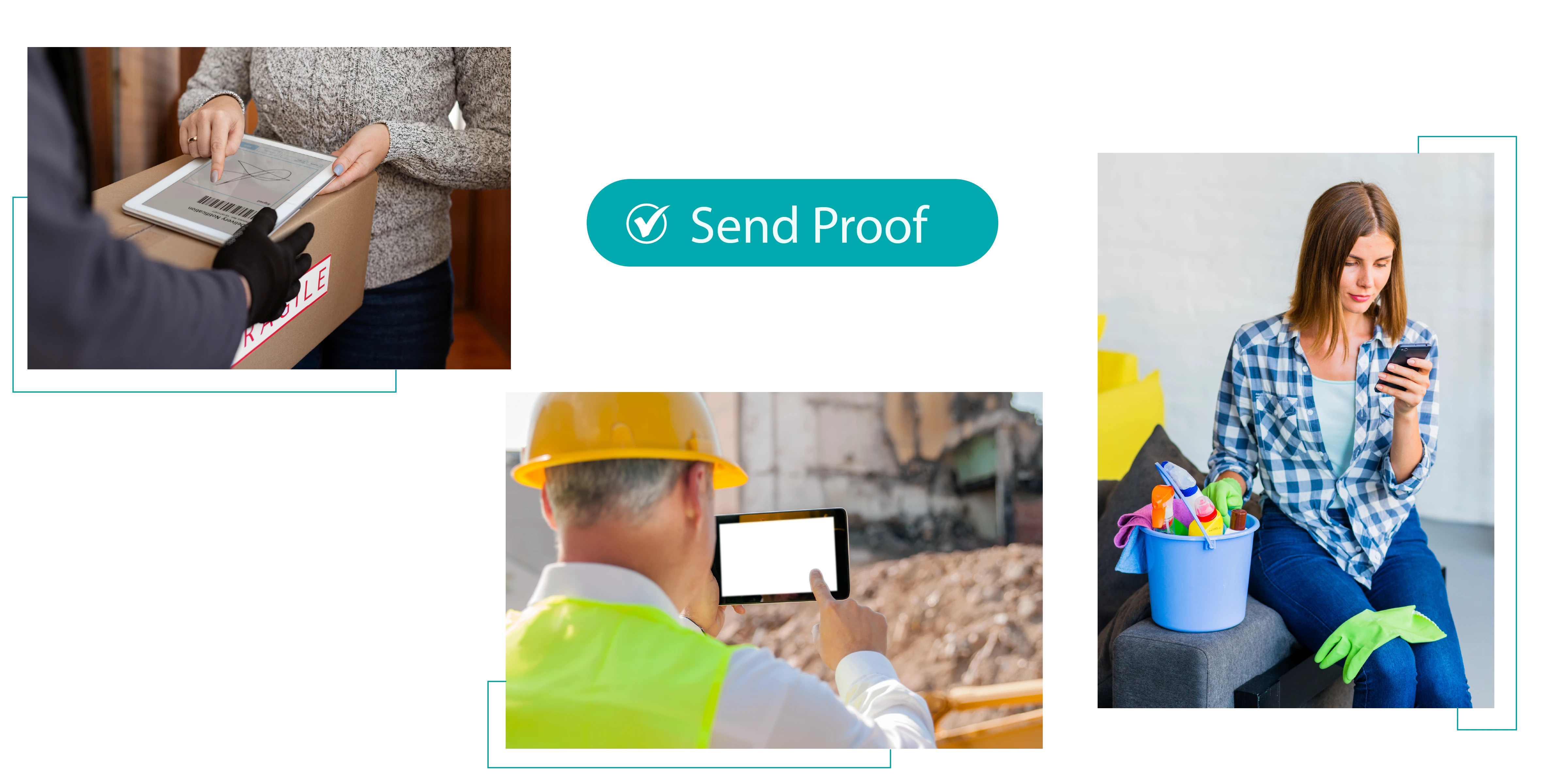 send proof of work completion with record time