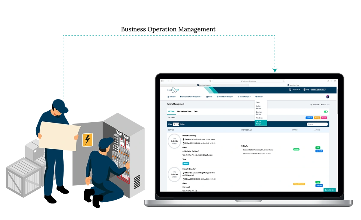  all-in-one solution for your business with our electrical contractor software